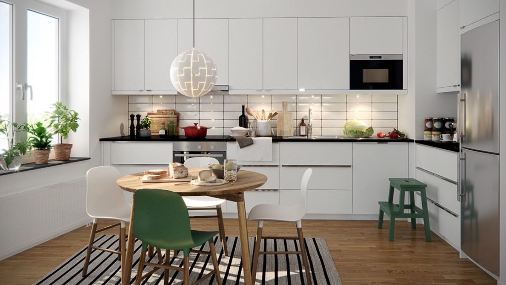 Phong cách thiết kế nội thất nhà bếp Scandinavian - Phong cách Bắc Âu