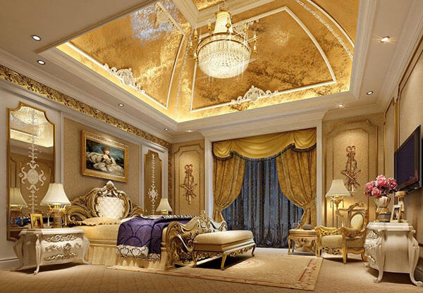 Thiết kế nội thất phòng ngủ mang phong cách cổ điển