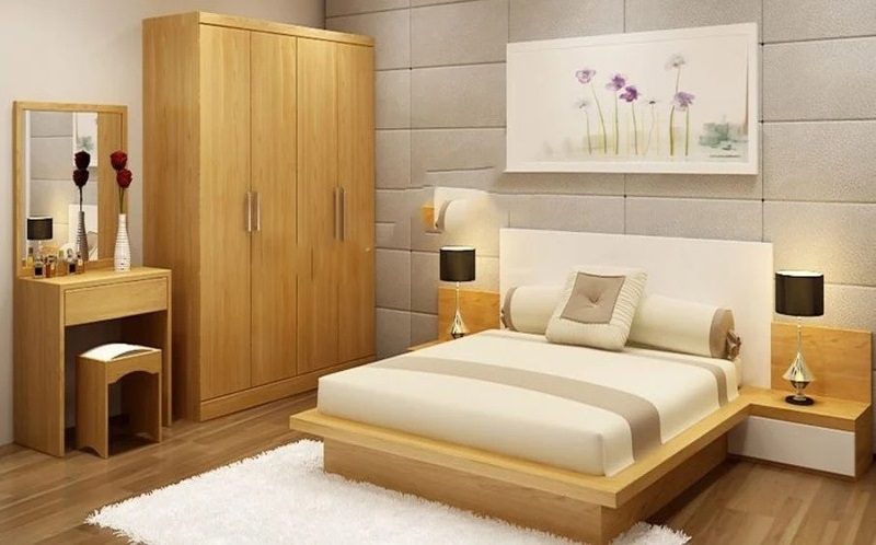 Mẫu thiết kế phòng ngủ 9m2 cho vợ chồng nhỏ gọn đẹp như mơ