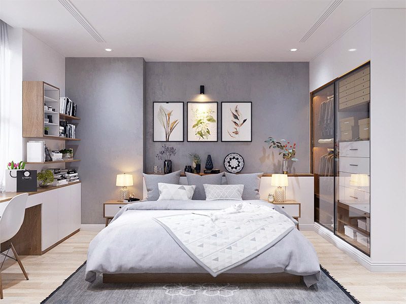 Cách trang trí phòng ngủ đẹp xinh xắn theo phong cách Hàn Quốc