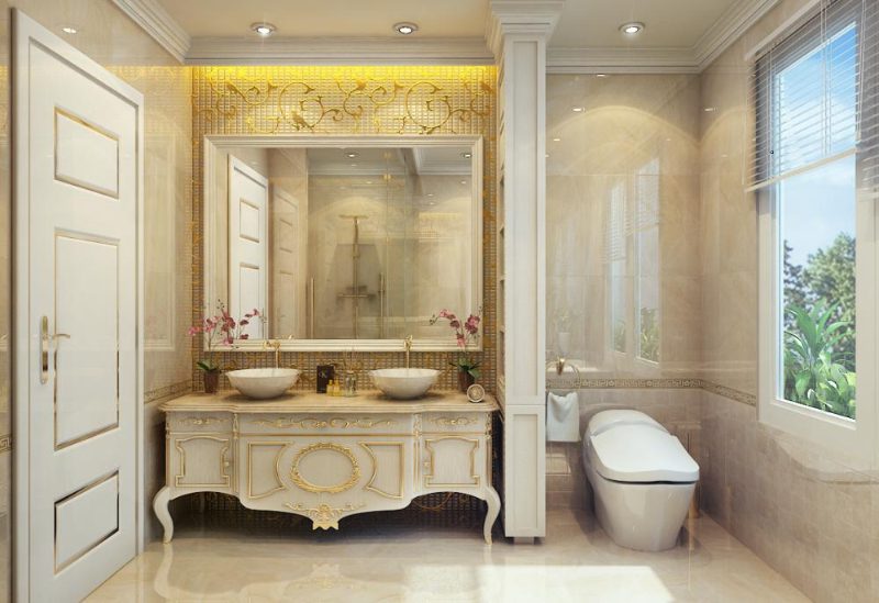 tủ đựng đồ trong nhà vệ sinh