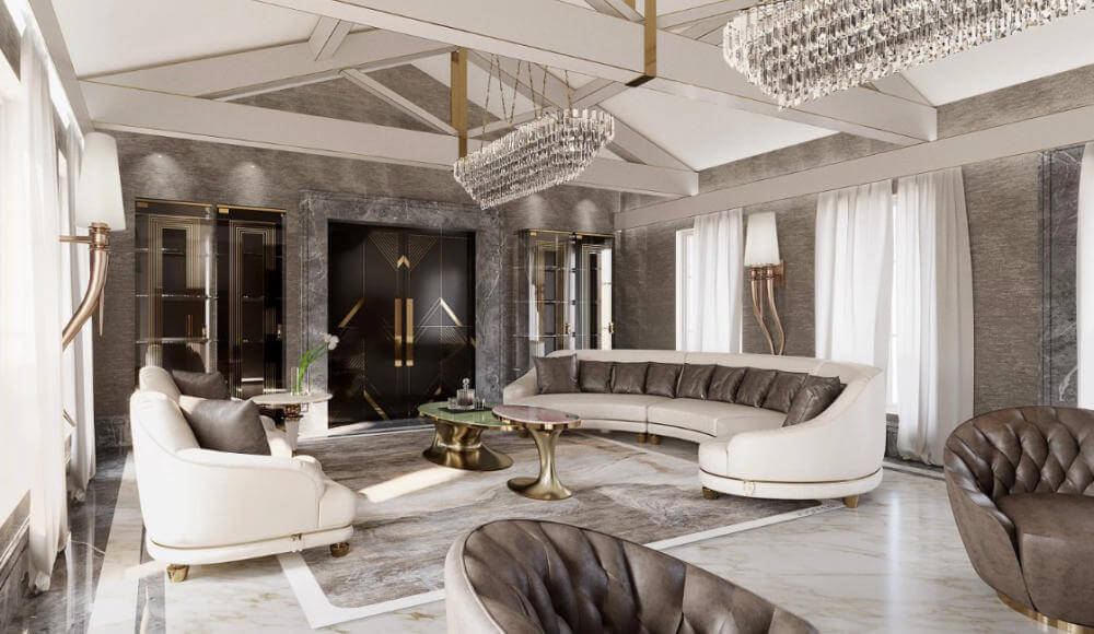 Tìm hiểu về thiết kế nội thất phong cách Luxury